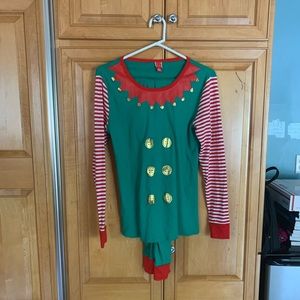 Target Christmas elf PJ set
